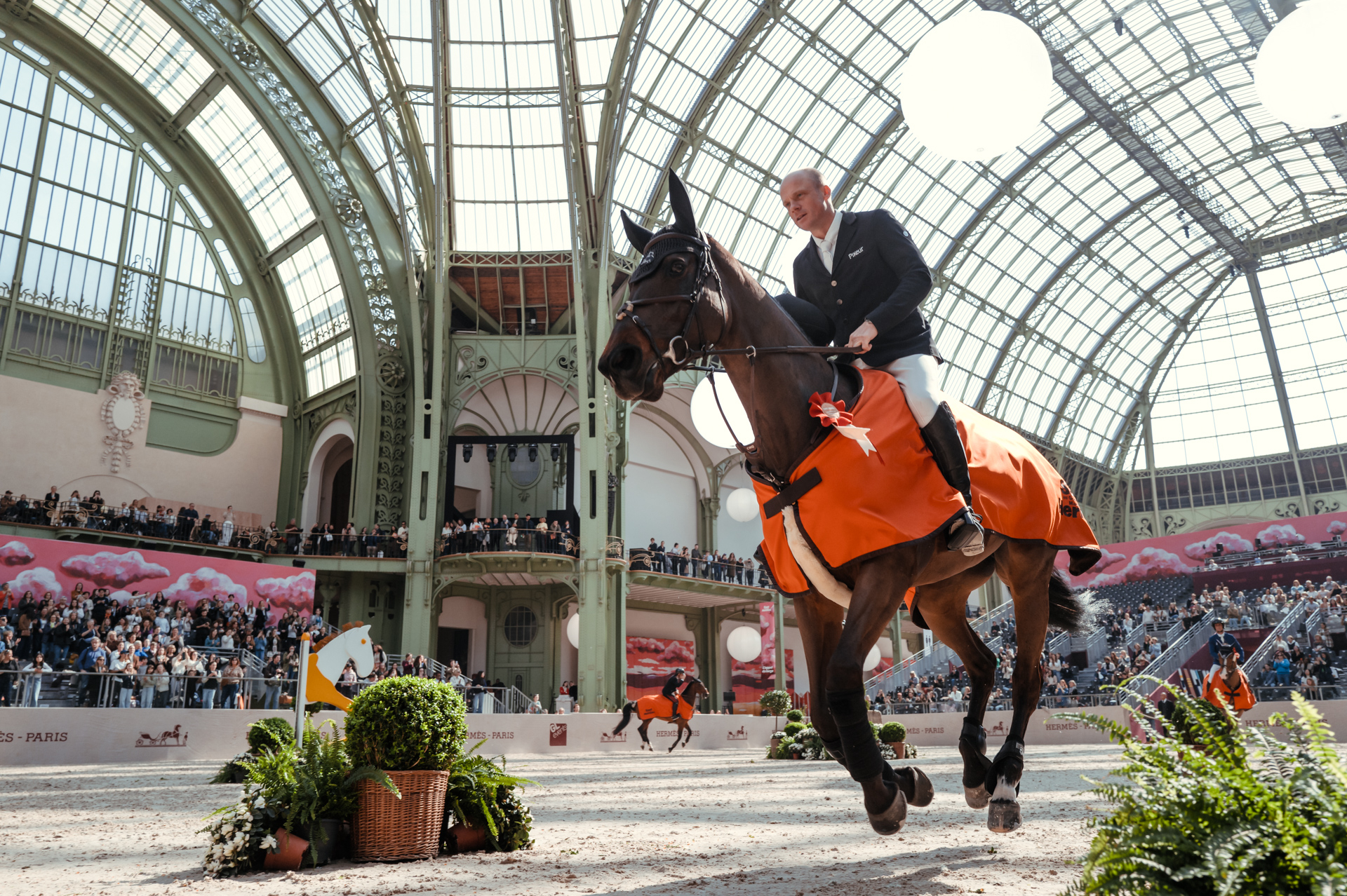 Victory lap at the Prix du Grand Palais on Friday