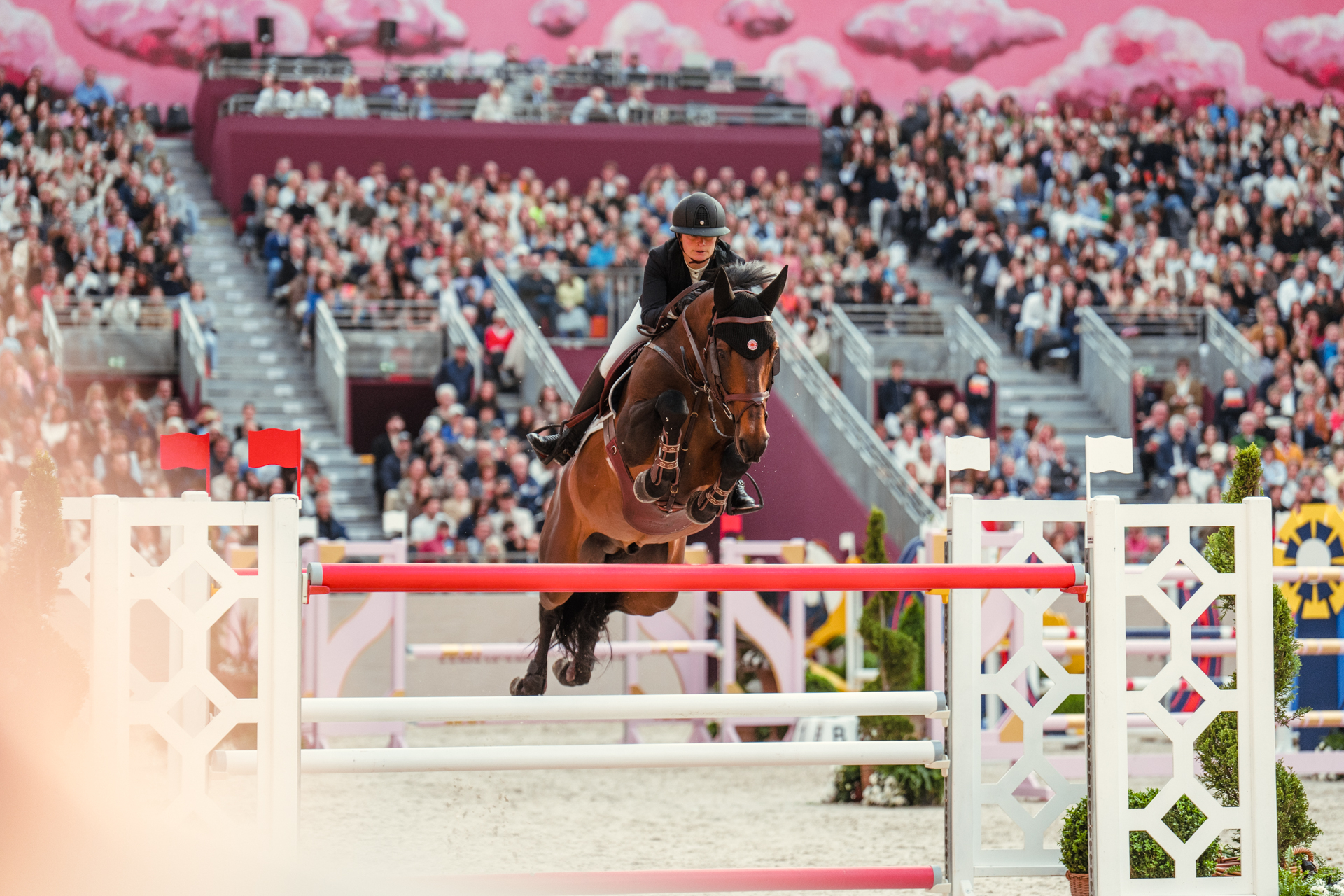 Jeanne Sadran on Dexter de Kerglenn at the Grand Prix Hermès