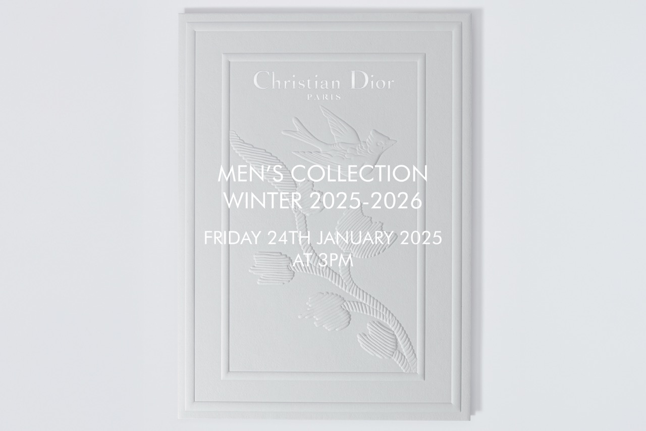 Livestream : Dior Men’s Winter 25 Show